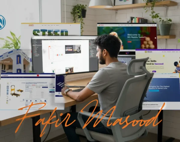 Web development setup – WordPress and website design services in UAE