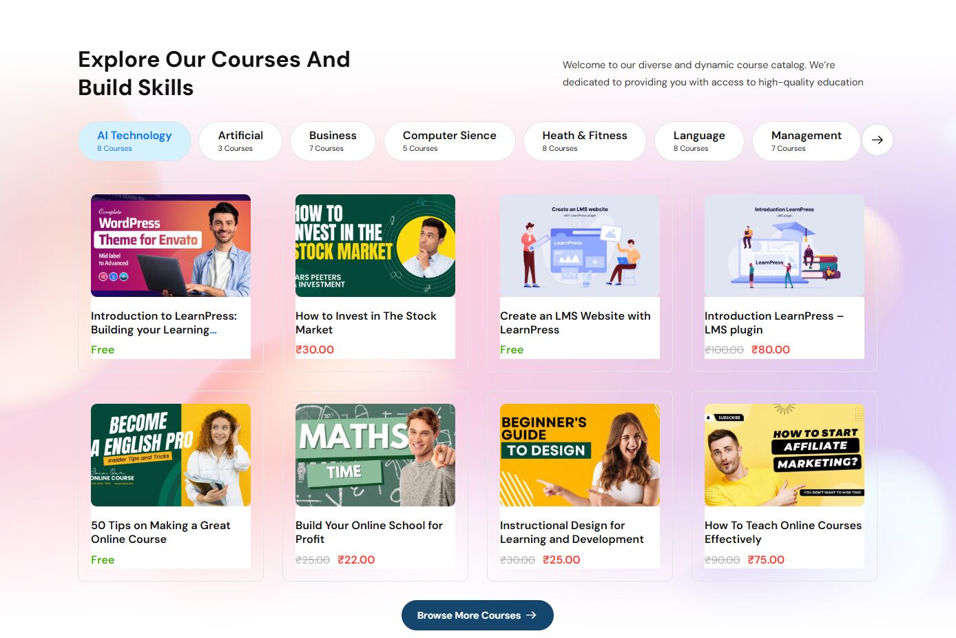 Glowell Website Design by Fakir Masood