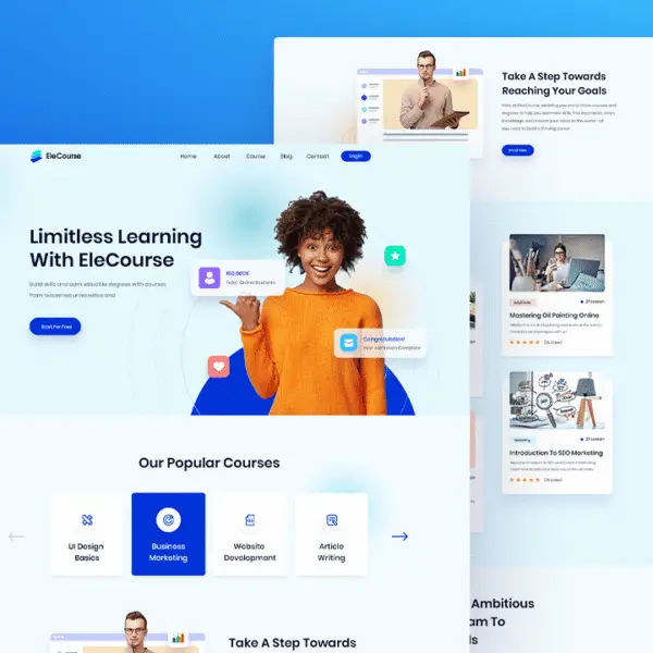 Glowell Website Design by Fakir masood