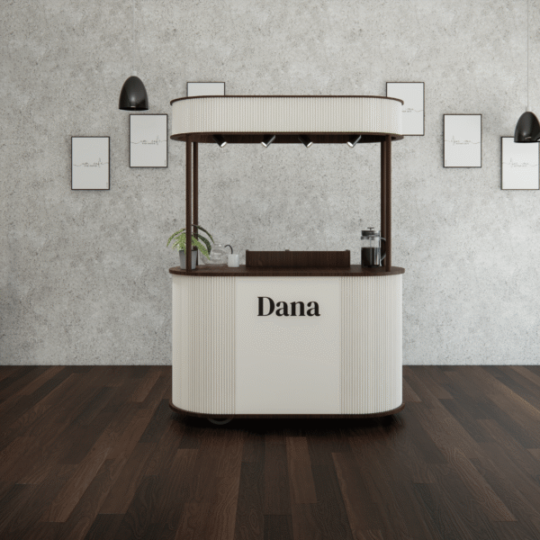 Dana Coffee Cart 3D Design by Fakir Masood