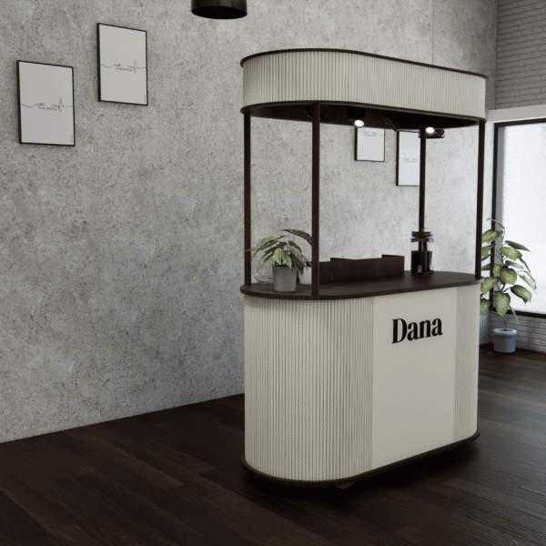Dana Coffee Cart 3D Design by Fakir Masood