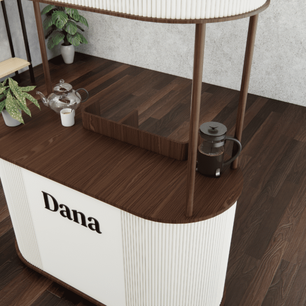 Dana Coffee Cart 3D Design by Fakir Masood