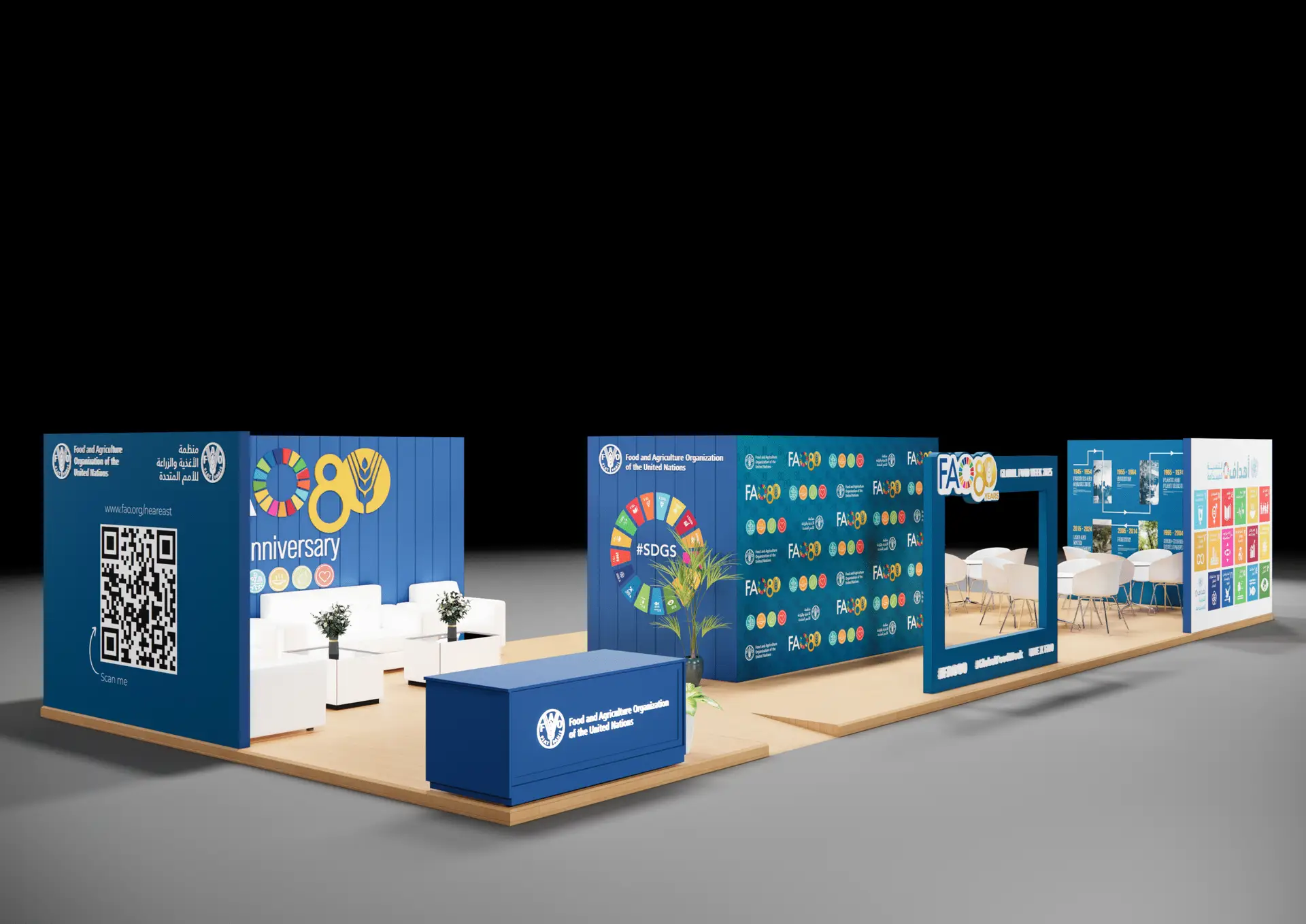 FAO Exhibition 3D Design by Fakir masood