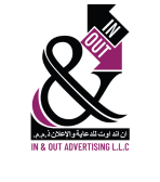 In &out advertising LLC logo