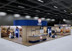 Abu Dhabi Police Hunting Exhibition Booth Design by Fakir Masood