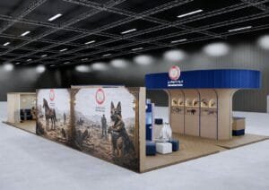 Abu Dhabi Police Hunting Exhibition Booth Design by Fakir Masood
