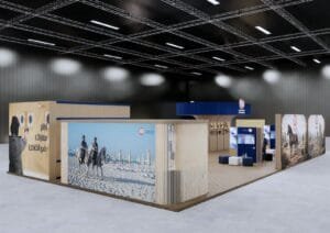 Abu Dhabi Police Hunting Exhibition Booth Design by Fakir Masood