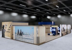 Abu Dhabi Police Hunting Exhibition Booth Design by Fakir Masood