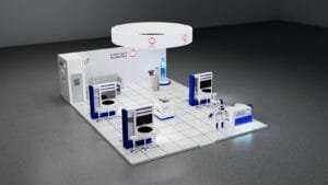 Abu Dhabi Police Technology Booth Design by Fakir Masood