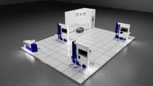Abu Dhabi Police Technology Booth Design by Fakir Masood