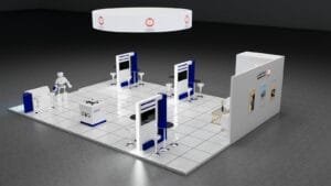 Abu Dhabi Police Technology Booth Design by Fakir Masood