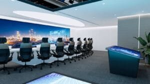 ADNOC Control Room Office Design by Fakir Masood