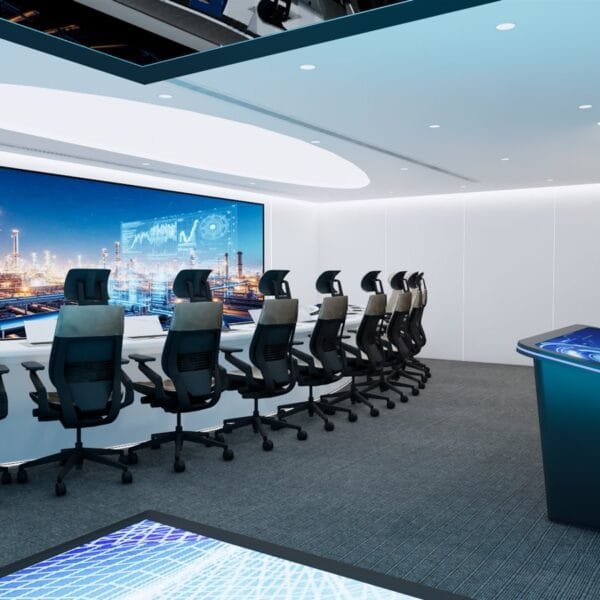 ADNOC Control Room Office Design by Fakir Masood