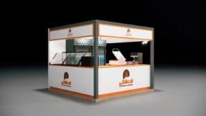 Al Dimashqi Food Kiosk Design by Fakir Masood