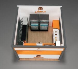 Al Dimashqi Food Kiosk Design by Fakir Masood
