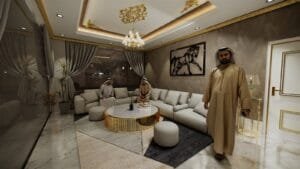 Al Wathba Majlis Interior Design by Fakir Masood