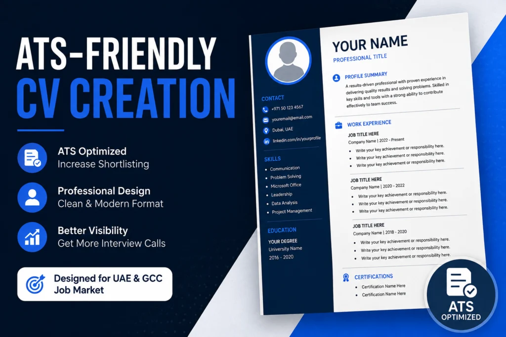 ATS-friendly CV writing service by Fakir Masood