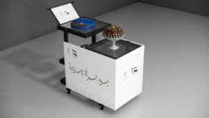 Emirati Womens Day Serving Cart Design by Fakir Masood