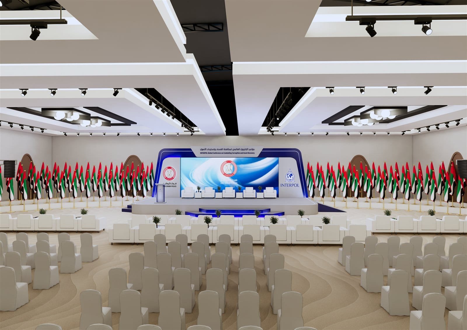 INTERPOL Global Conference Abu Dhabi - Event Design by Fakir Masood