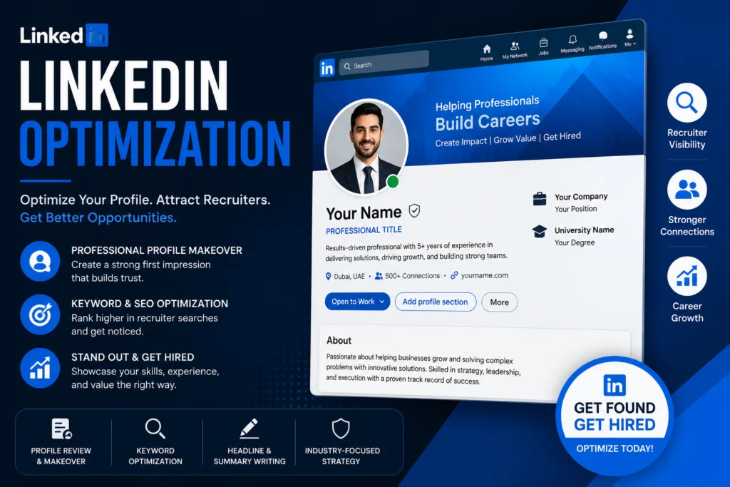 LinkedIn profile optimisation service by Fakir Masood