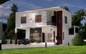 Naduthodi Builders Residential Architecture Visualisation by Fakir Masood
