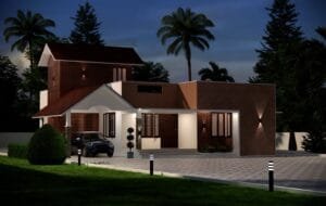Naduthodi Builders Residential Architecture Visualisation by Fakir Masood