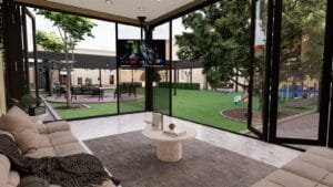 Private Villa Backyard and Outdoor Living Design by Fakir Masood
