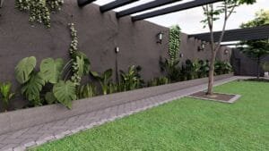 Private Villa Backyard and Outdoor Living Design by Fakir Masood