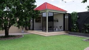 Private Villa Backyard and Outdoor Living Design by Fakir Masood