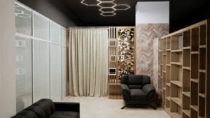 Rusty Blade Barbershop Interior Design by Fakir Masood