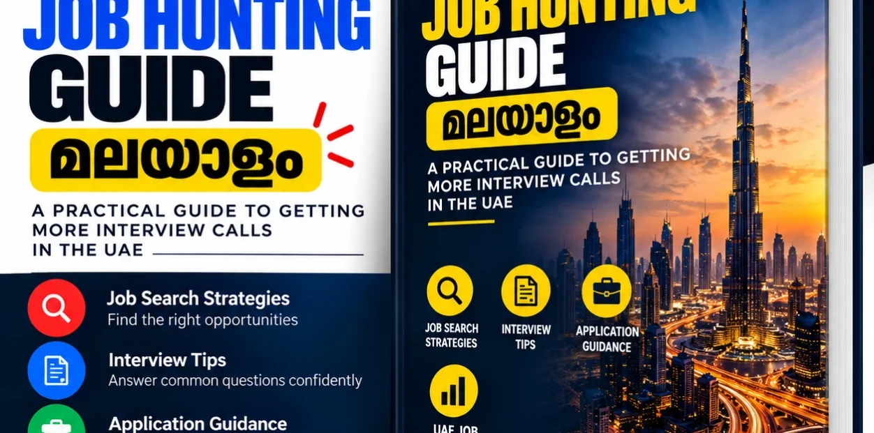 UAE Job Hunting Guide Malayalam - practical guide to getting more interview calls in the UAE