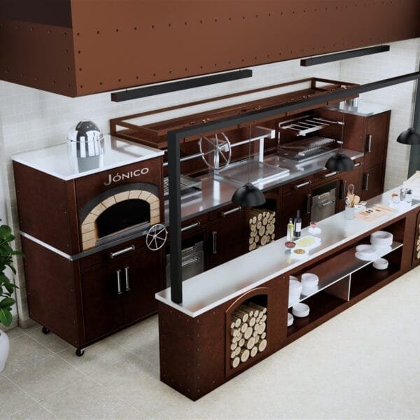 Western Kitchen BBQ Cabinet Product Design by Fakir Masood