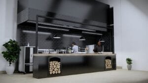 Western Kitchen BBQ Cabinet Product Design by Fakir Masood