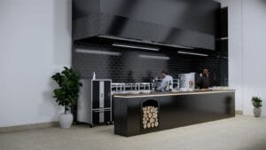 Western Kitchen BBQ Cabinet Product Design by Fakir Masood