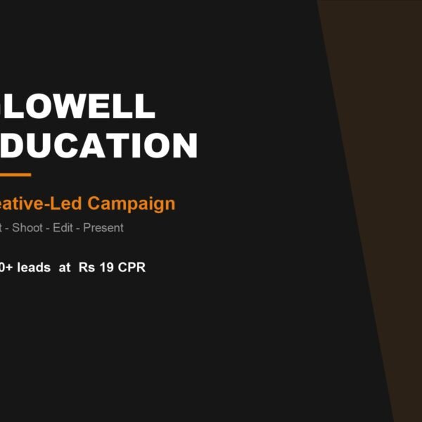 Glowell Education creative-led ad campaign written, shot and presented by Fakir Masood