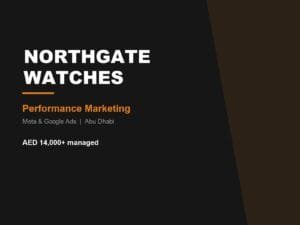 Northgate Watches performance marketing campaign by Fakir Masood